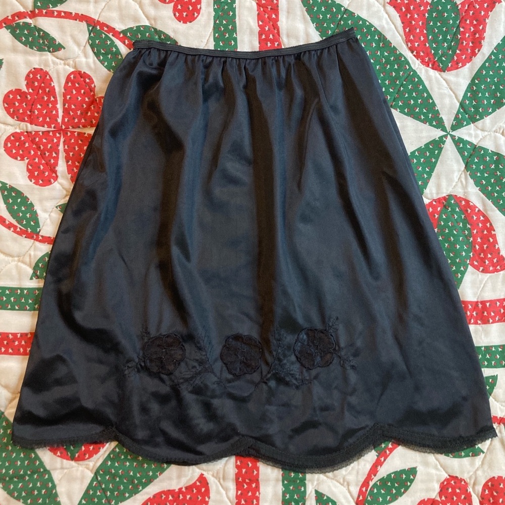 60’s mini slip skirt